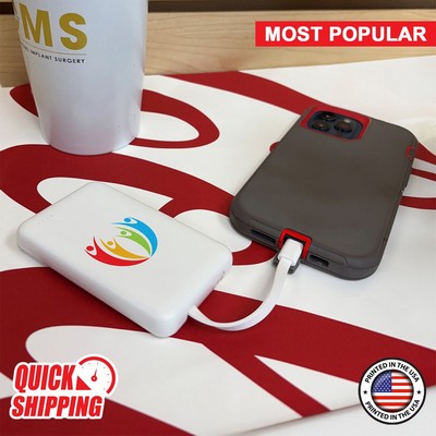 Rose 5000mAh UL-Certified Power bank